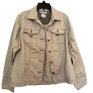 Columbia khaki jacket size M‎ women’s